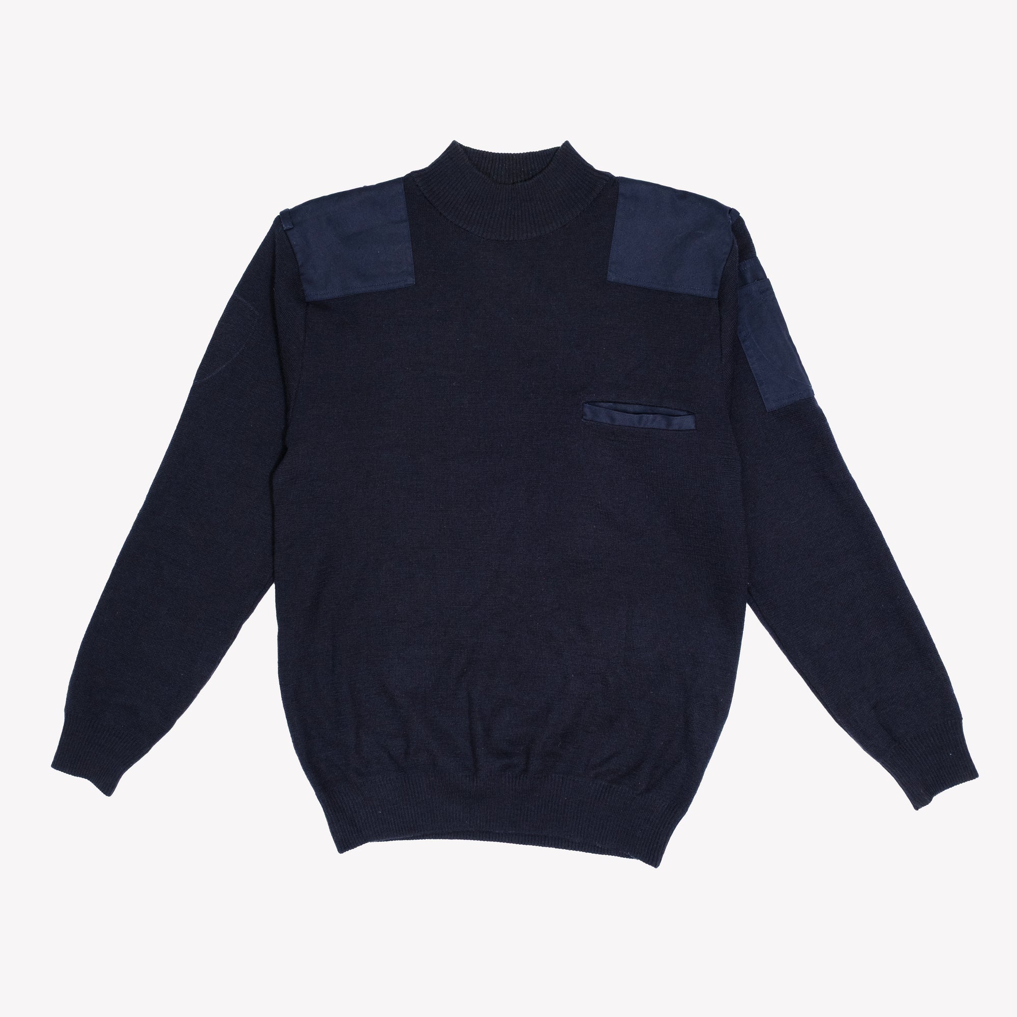Dutch Mock Neck Wool Pullover