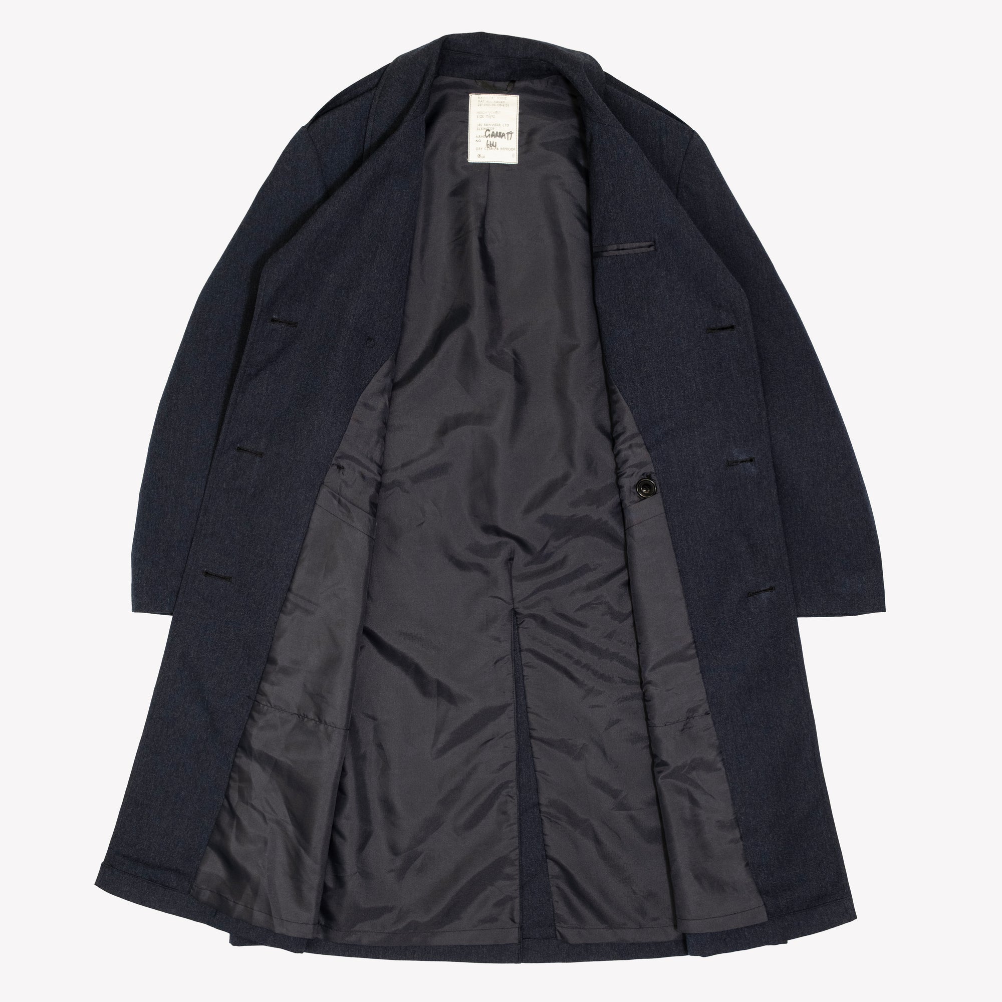 RAF Double Breasted Wool Overcoat