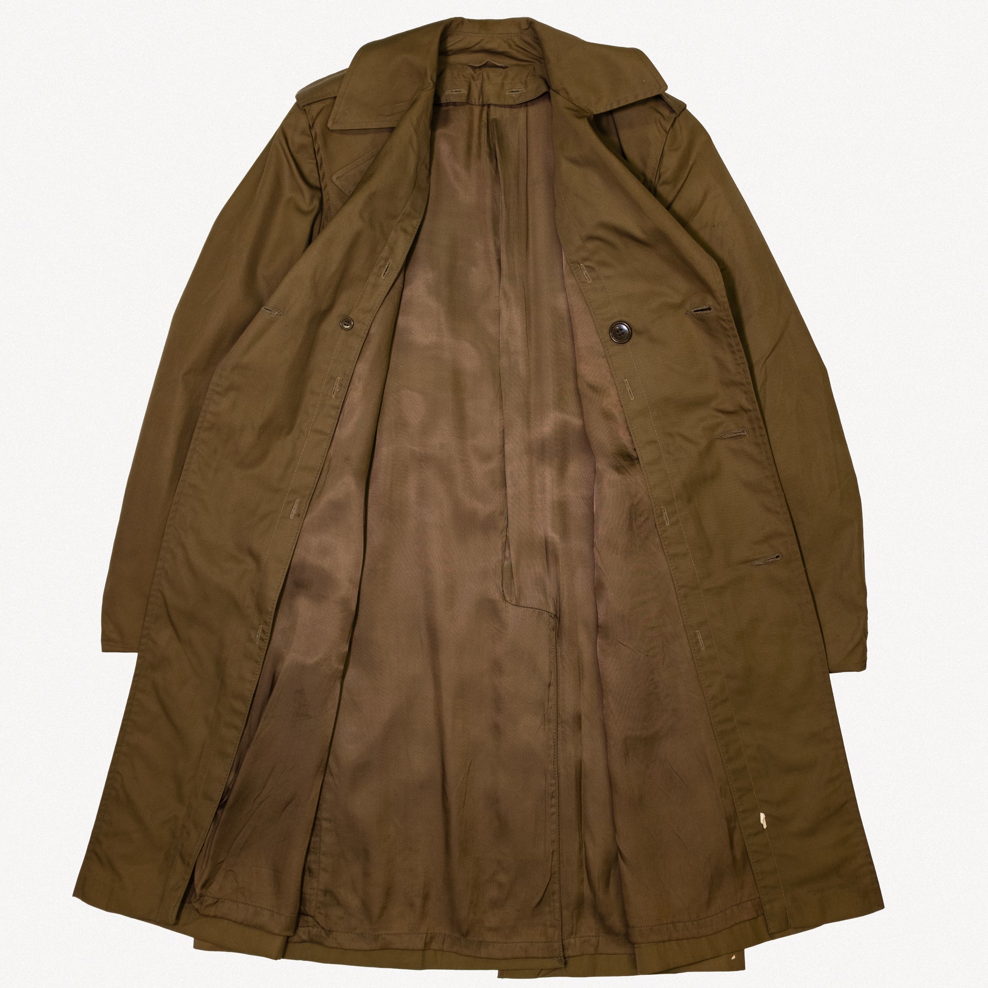 Italian Double Breasted Trench Coat