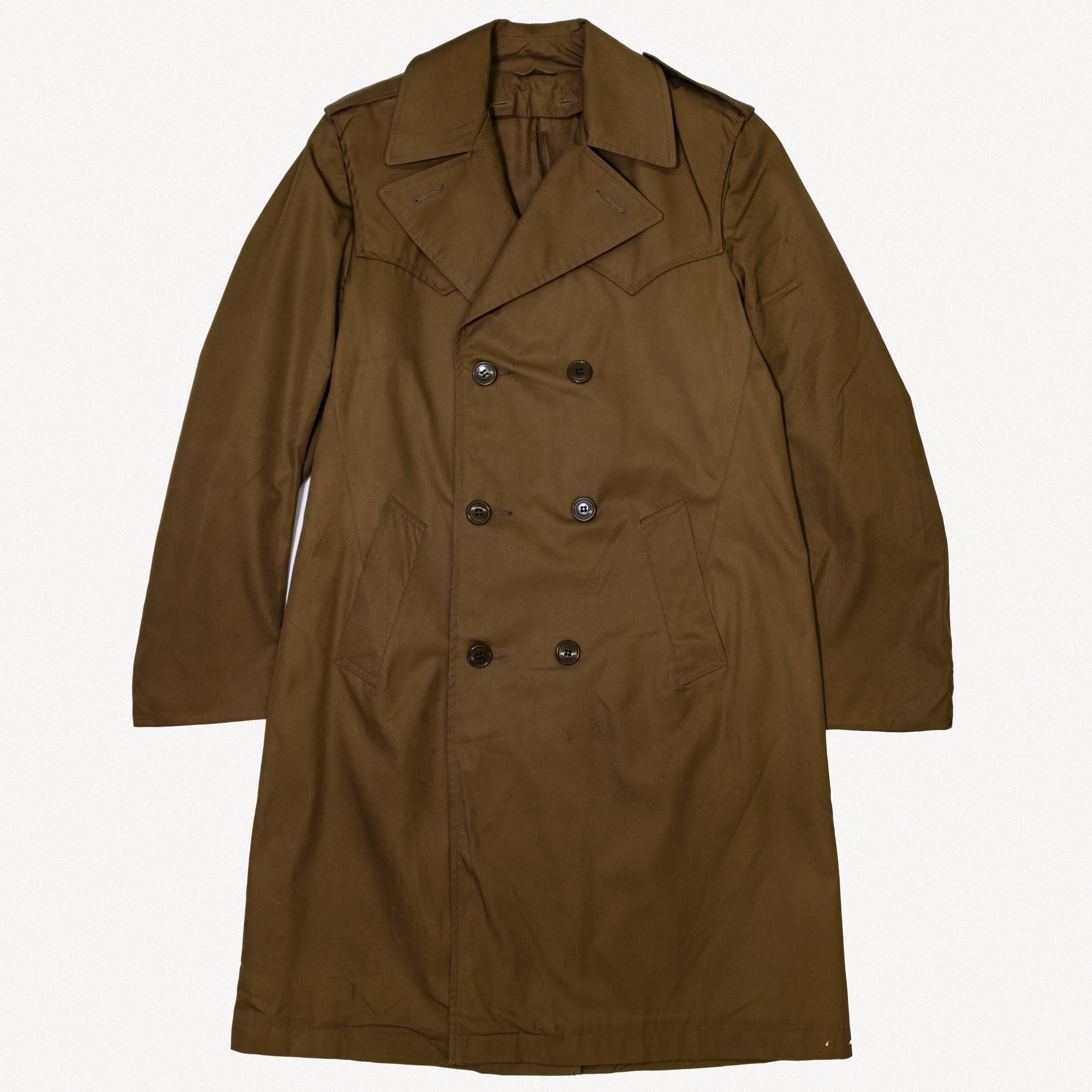 Italian Double Breasted Trench Coat