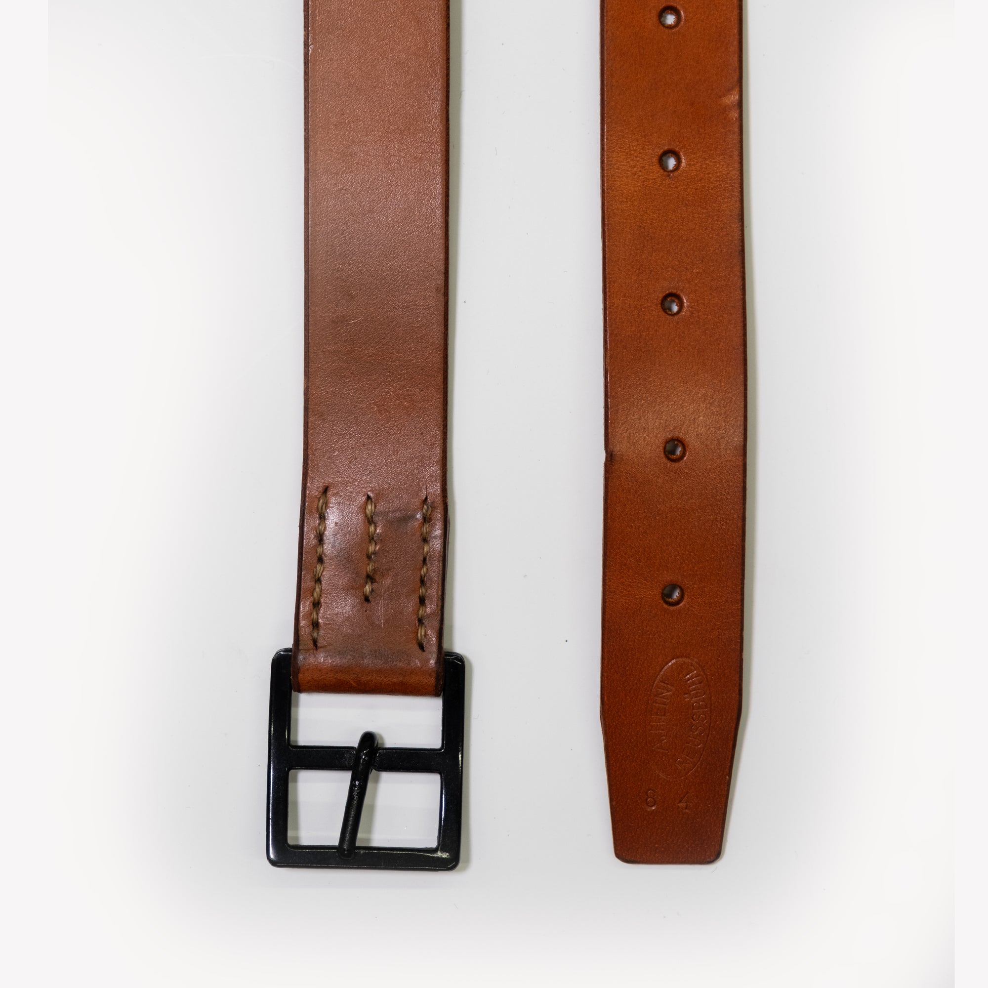 Czech Brown Leather Belt