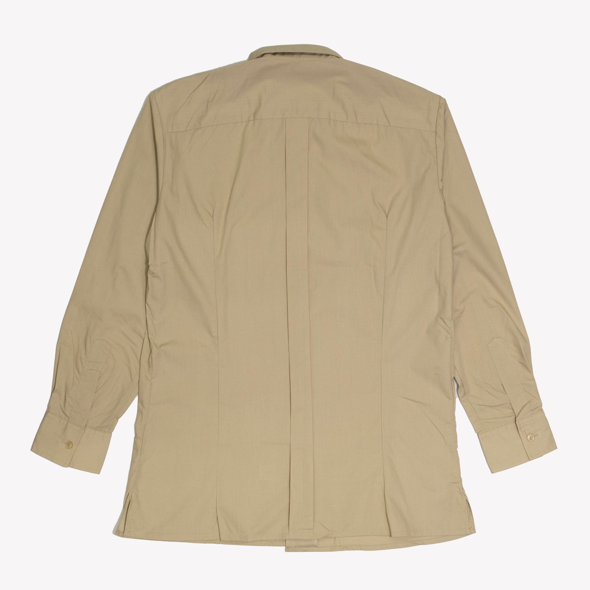 Spanish lightweight khaki button-up field shirt